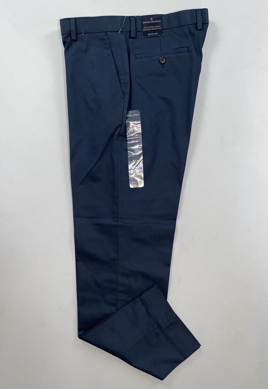 Brooks Brothers Advantage Chino Wrinkle Resistant Regular Fit Dress Pants. 36X32